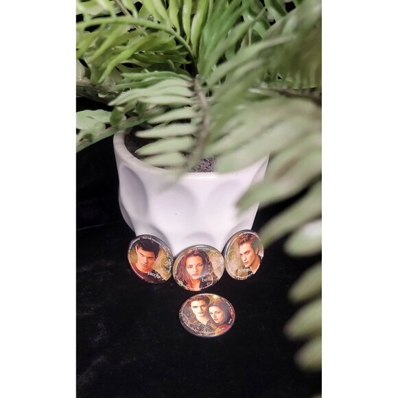 Collectible New Moon Pins, Set of 4 (set #1) - Picture 6 of 10